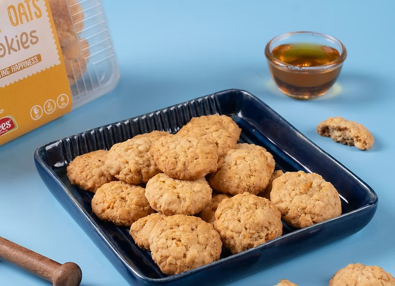 Honey oats cookies